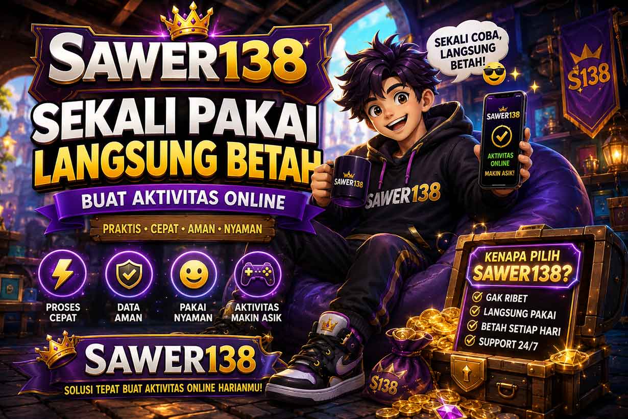 Sawer138 — Sekali Pakai Langsung Betah Buat Aktivitas Online